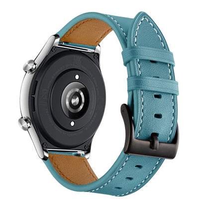 Bracelet de montre avec fil à coudre en cuir de vachette 22 mm, For Honor Watch GS 3