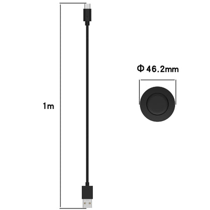 Chargeur sans fil magnétique avec câble de charge de 1 m, For Xiaomi Watch S1 M2108W1
