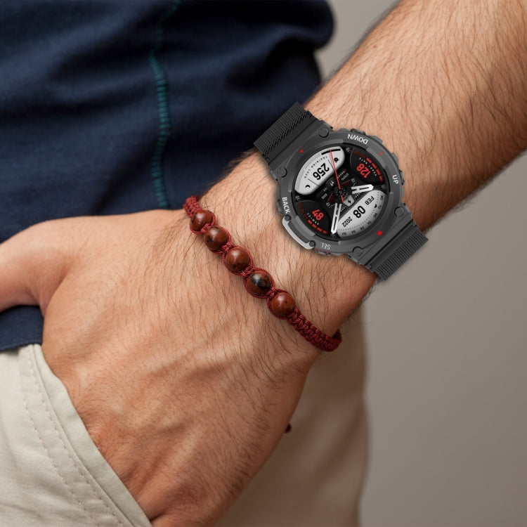 Pour bracelet de montre Huami Amazfit T-Rex 2 Milan avec tournevis