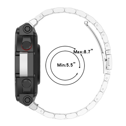 Pour Huami Amazfit T-Rex 2 Bracelet de montre en acier à trois souches