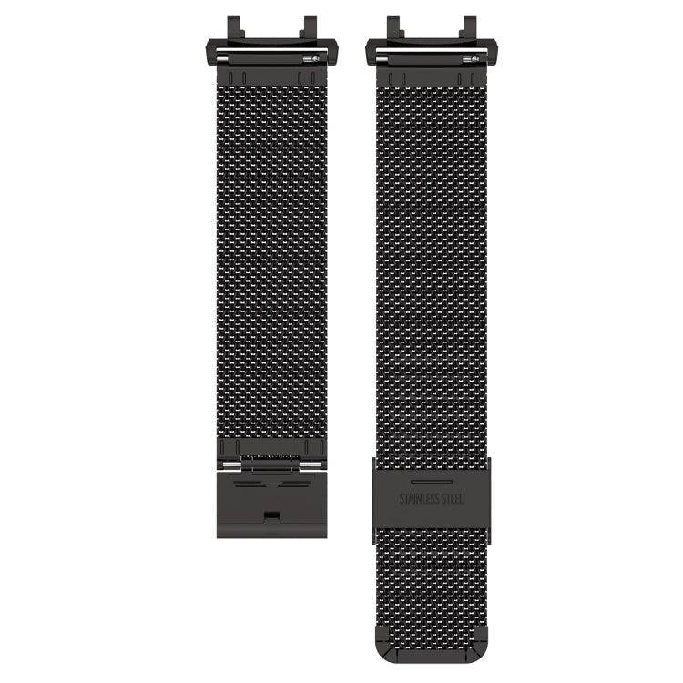 Pour Huami Amazfit T-Rex 2 Bracelet de montre en acier inoxydable à encliquetage