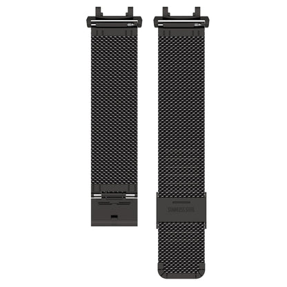 Pour Huami Amazfit T-Rex 2 Bracelet de montre en acier inoxydable à encliquetage