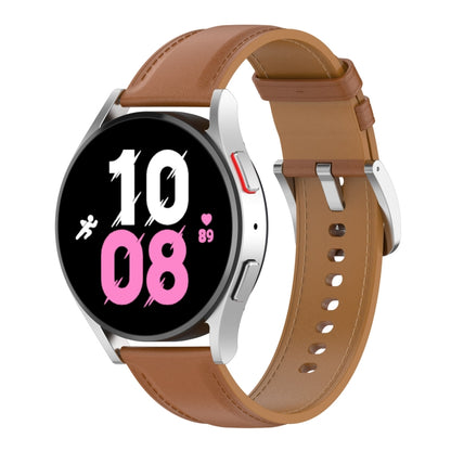 Bracelet de montre en cuir de qualité supérieure, For Samsung Galaxy Watch 5 40mm, For Samsung Galaxy Watch 5 44mm, For Samsung Galaxy Watch 5 Pro 45mm