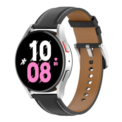 Bracelet de montre en cuir de qualité supérieure, For Samsung Galaxy Watch 5 40mm, For Samsung Galaxy Watch 5 44mm, For Samsung Galaxy Watch 5 Pro 45mm