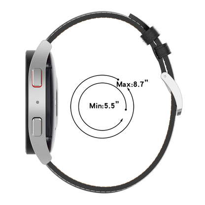 Bracelet de montre en cuir de qualité supérieure, For Samsung Galaxy Watch 5 40mm, For Samsung Galaxy Watch 5 44mm, For Samsung Galaxy Watch 5 Pro 45mm