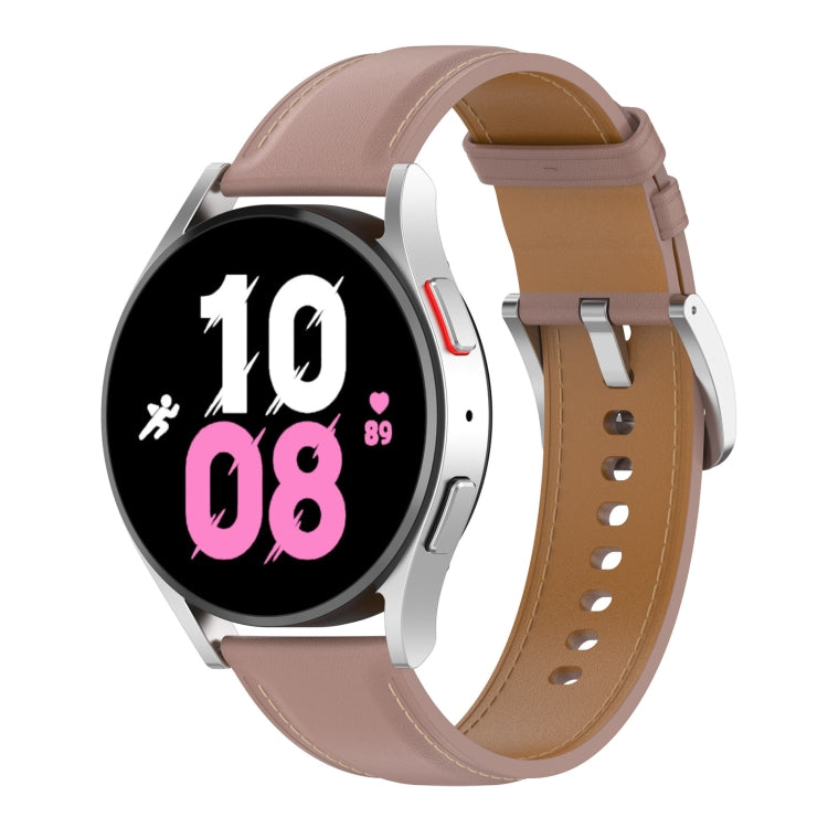 Bracelet de montre en cuir de qualité supérieure, For Samsung Galaxy Watch 5 40mm, For Samsung Galaxy Watch 5 44mm, For Samsung Galaxy Watch 5 Pro 45mm