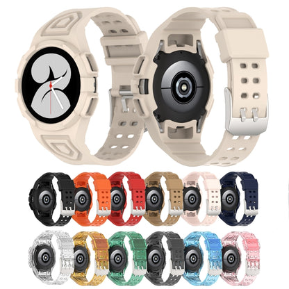 Bracelet de montre intégré en silicone, For Samsung Galaxy Watch5 40mm, For Samsung Galaxy Watch5 44mm