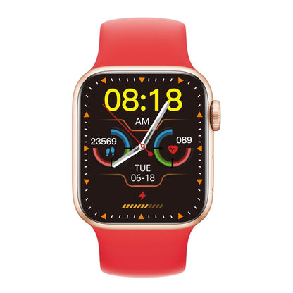 W17 Pro Max Montre intelligente en silicone avec rappel de message d'appel Bluetooth 1,9 pouces