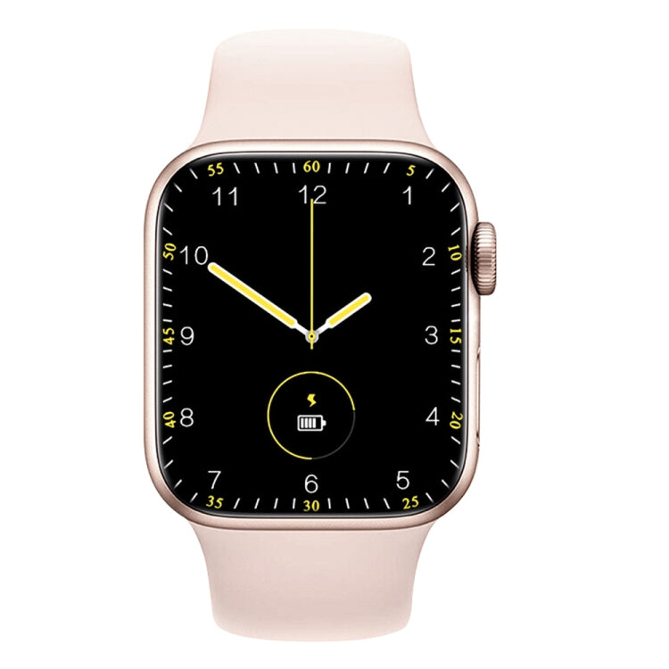 W17 Pro Max Montre intelligente en silicone avec rappel de message d'appel Bluetooth 1,9 pouces