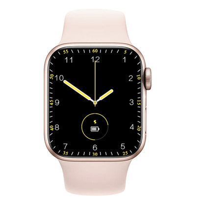 W17 Pro Max Montre intelligente en silicone avec rappel de message d'appel Bluetooth 1,9 pouces