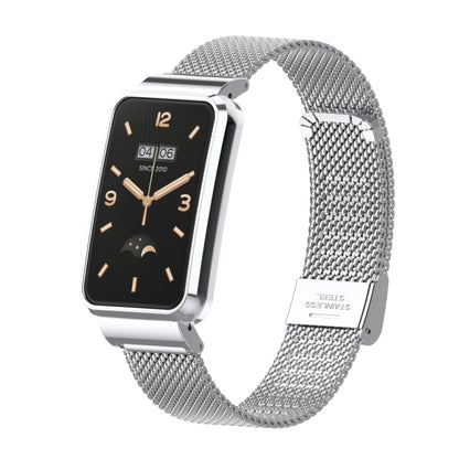 Bracelet de montre en acier et métal à boucle de Milan, For Xiaomi Mi Band 7 Pro