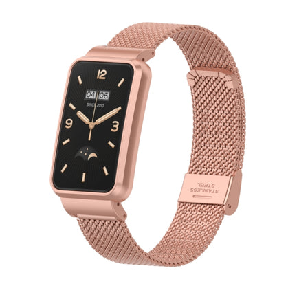 Bracelet de montre en acier et métal à boucle de Milan, For Xiaomi Mi Band 7 Pro