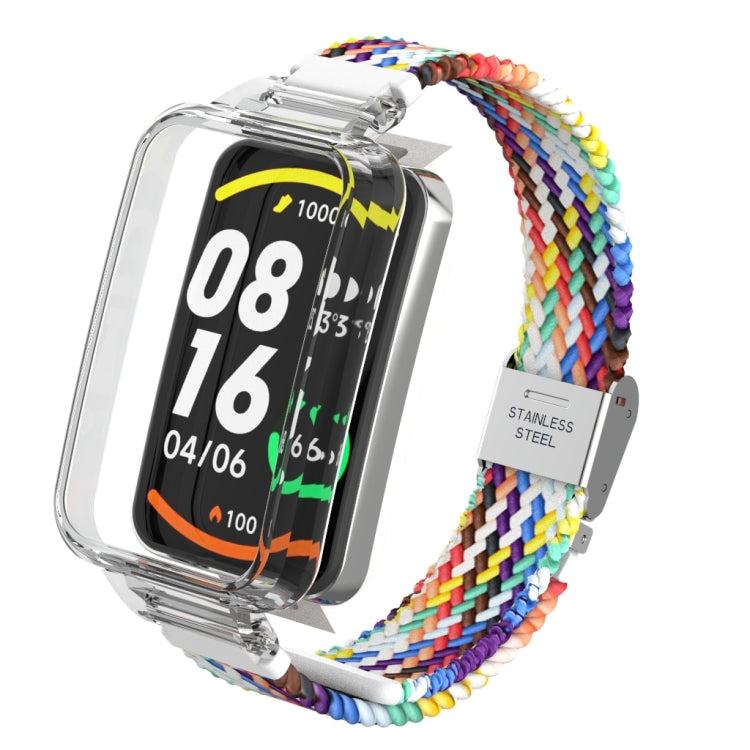 Bracelet de montre à boucle en nylon tressé, For Xiaomi Mi Band 7 Pro