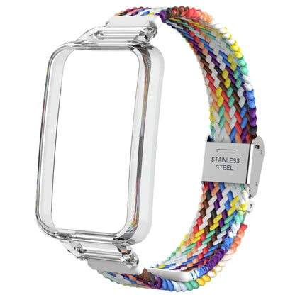 Bracelet de montre à boucle en nylon tressé, For Xiaomi Mi Band 7 Pro