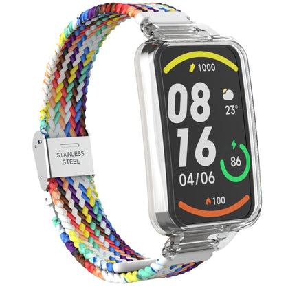 Bracelet de montre à boucle en nylon tressé, For Xiaomi Mi Band 7 Pro