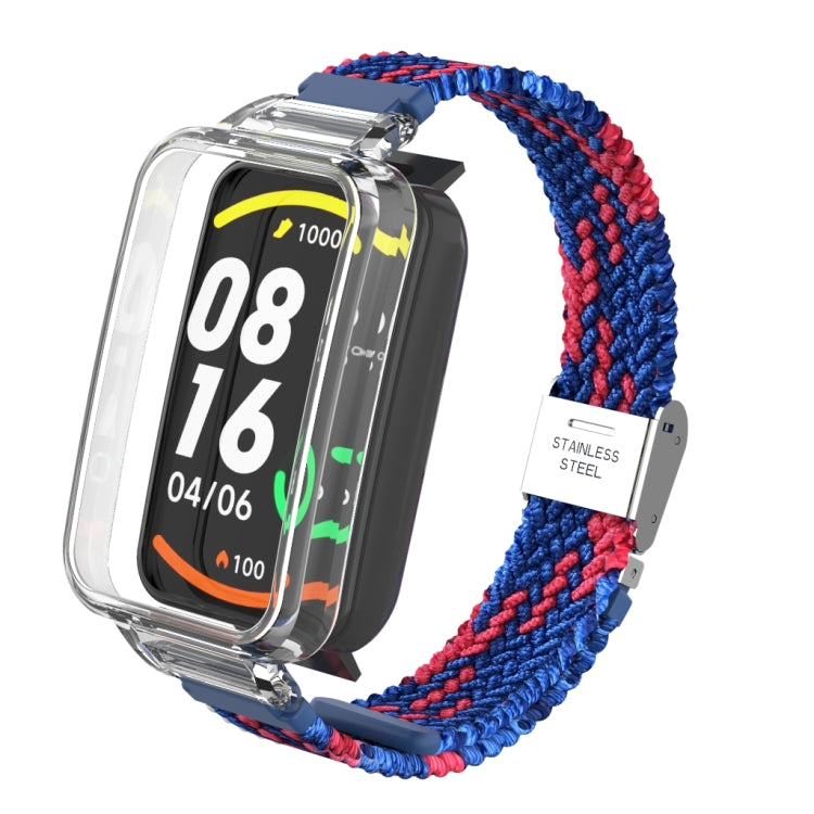 Bracelet de montre à boucle en nylon tressé, For Xiaomi Mi Band 7 Pro