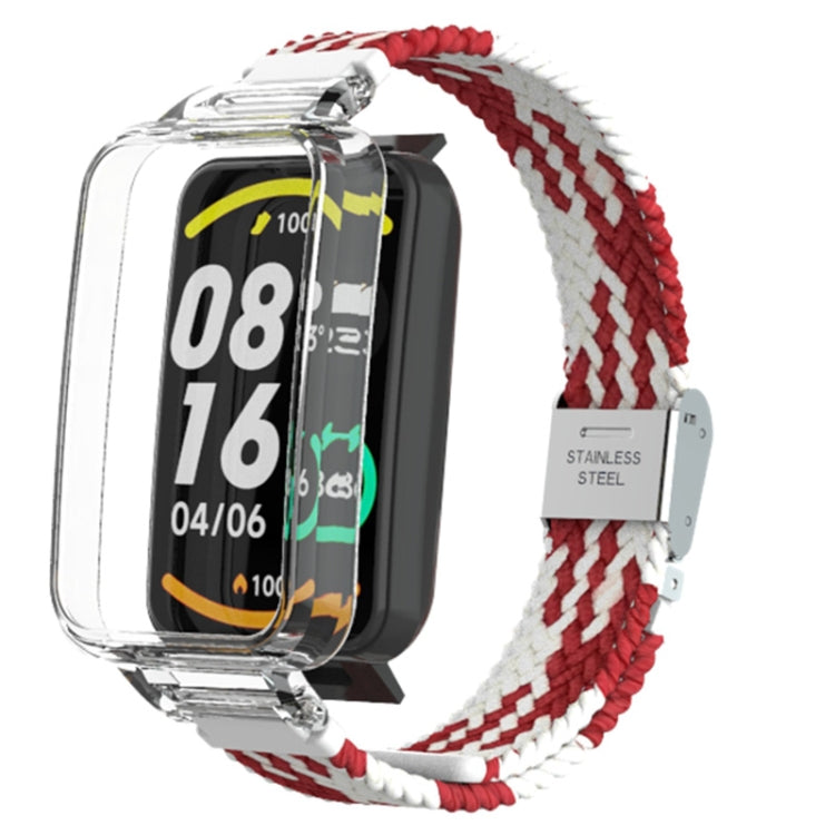 Bracelet de montre à boucle en nylon tressé, For Xiaomi Mi Band 7 Pro
