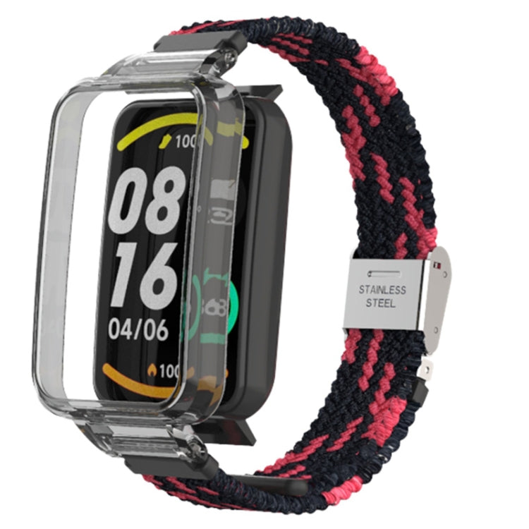 Bracelet de montre à boucle en nylon tressé, For Xiaomi Mi Band 7 Pro