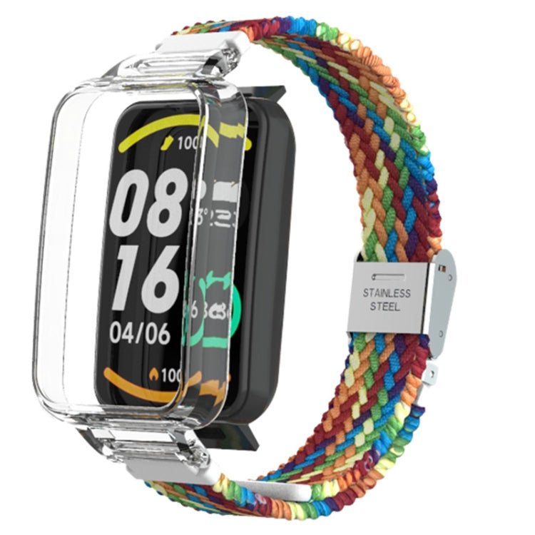 Bracelet de montre à boucle en nylon tressé, For Xiaomi Mi Band 7 Pro