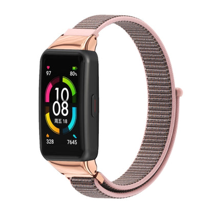 Bracelet de montre en nylon respirant Mijobs, For Huawei Band 6 / Honor Band 6