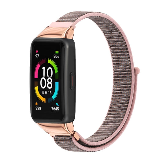 Bracelet de montre en nylon respirant Mijobs, For Huawei Band 6 / Honor Band 6