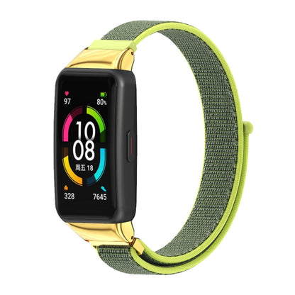 Bracelet de montre en nylon respirant Mijobs, For Huawei Band 6 / Honor Band 6