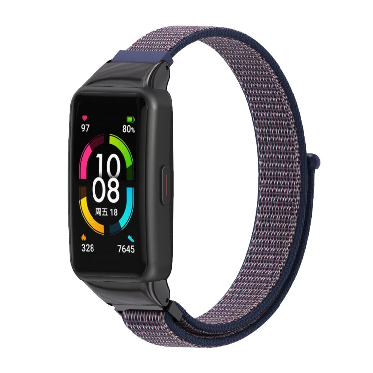 Bracelet de montre en nylon respirant Mijobs, For Huawei Band 6 / Honor Band 6