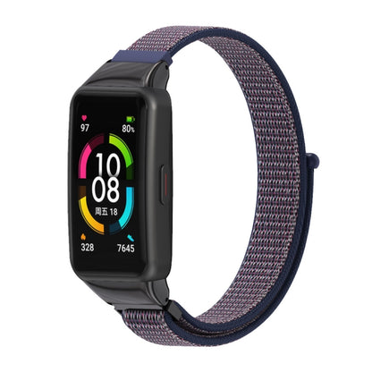 Bracelet de montre en nylon respirant Mijobs, For Huawei Band 6 / Honor Band 6