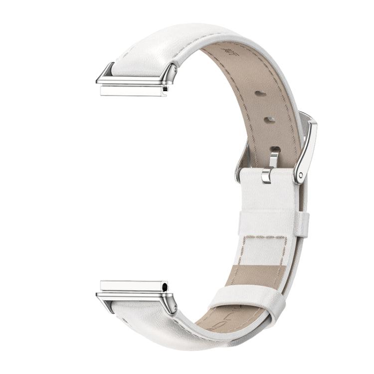 Bracelet de montre en cuir de vachette MIJOBS, For Huawei Band 7 / 7 NFC