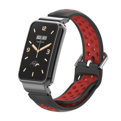 Bracelet de montre en silicone avec cadre en métal, For Xiaomi Mi Band 7 Pro