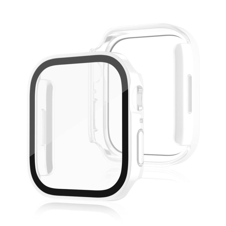 Cadre PC Life Waterproof 2 en 1 + étui de protection en verre trempé, For Apple Watch Series 9 / 8 / 7 45mm, For Apple Watch Series 9 / 8 / 7 41mm, For Apple Watch Series 6 / 5 / 4 / SE 44mm, For Apple Watch Series 6 / 5 / 4 / SE 40mm