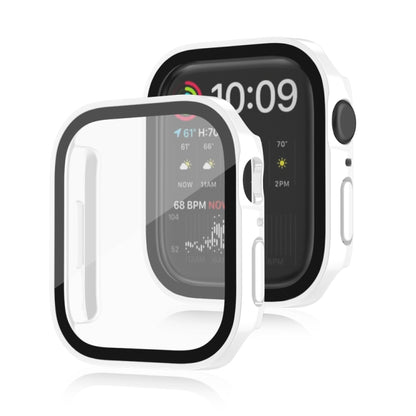 Cadre PC Life Waterproof 2 en 1 + étui de protection en verre trempé, For Apple Watch Series 9 / 8 / 7 45mm, For Apple Watch Series 9 / 8 / 7 41mm, For Apple Watch Series 6 / 5 / 4 / SE 44mm, For Apple Watch Series 6 / 5 / 4 / SE 40mm