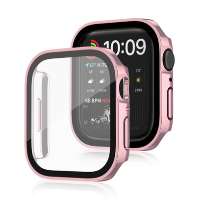 Cadre PC Life Waterproof 2 en 1 + étui de protection en verre trempé, For Apple Watch Series 9 / 8 / 7 45mm, For Apple Watch Series 9 / 8 / 7 41mm, For Apple Watch Series 6 / 5 / 4 / SE 44mm, For Apple Watch Series 6 / 5 / 4 / SE 40mm