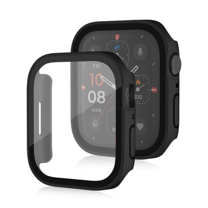 Cadre PC 2 en 1 givré étanche Life + étui de protection en verre trempé, For Apple Watch Series 9 / 8 / 7 45mm, For Apple Watch Series 9 / 8 / 7 41mm, For Apple Watch Series 6 / 5 / 4 / SE 44mm, For Apple Watch Series 6 / 5 / 4 / SE 40mm               ...