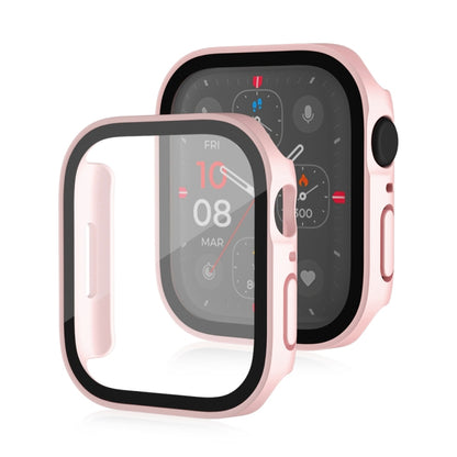 Cadre PC 2 en 1 givré étanche Life + étui de protection en verre trempé, For Apple Watch Series 9 / 8 / 7 45mm, For Apple Watch Series 9 / 8 / 7 41mm, For Apple Watch Series 6 / 5 / 4 / SE 44mm, For Apple Watch Series 6 / 5 / 4 / SE 40mm               ...