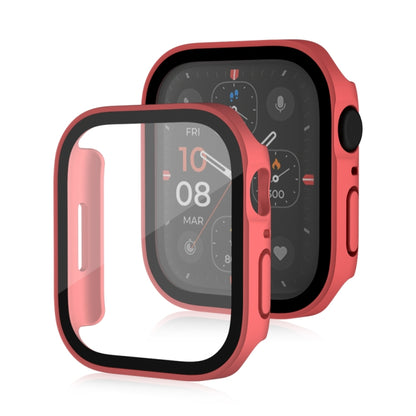 Cadre PC 2 en 1 givré étanche Life + étui de protection en verre trempé, For Apple Watch Series 9 / 8 / 7 45mm, For Apple Watch Series 9 / 8 / 7 41mm, For Apple Watch Series 6 / 5 / 4 / SE 44mm, For Apple Watch Series 6 / 5 / 4 / SE 40mm               ...