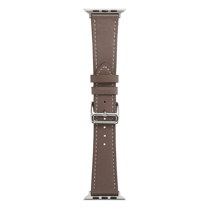 Bracelet de montre en cuir microfibre à tour unique pour la série Apple Watch, 7 45mm / 6&SE&5&4 44mm / 3&2&1 42mm, 7 41mm / 6&SE&5&4 40mm / 3&2&1 38mm