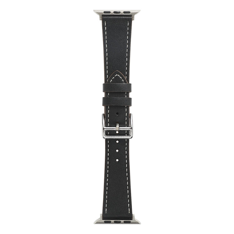 Bracelet de montre en cuir microfibre à tour unique pour la série Apple Watch, 7 45mm / 6&SE&5&4 44mm / 3&2&1 42mm, 7 41mm / 6&SE&5&4 40mm / 3&2&1 38mm