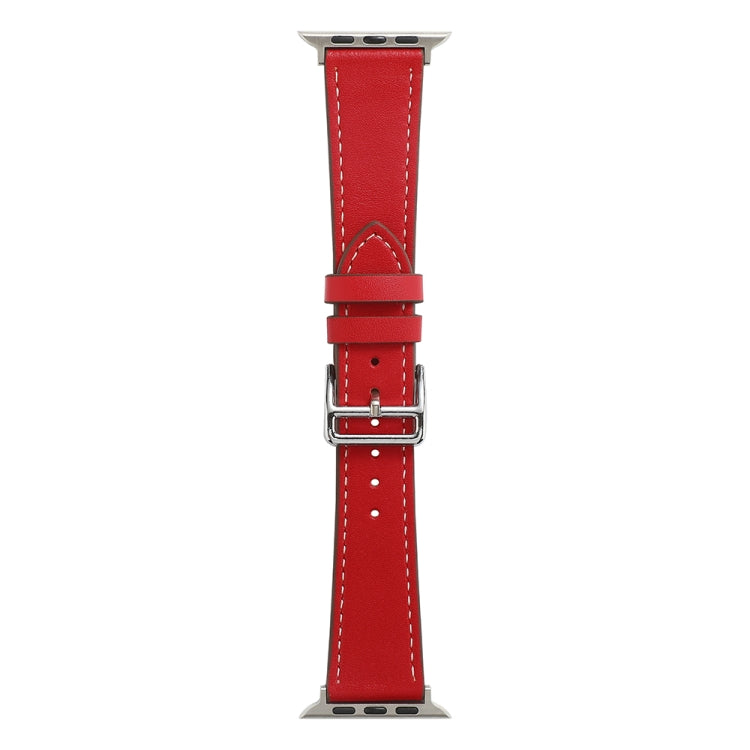 Bracelet de montre en cuir microfibre à tour unique pour la série Apple Watch, 7 45mm / 6&SE&5&4 44mm / 3&2&1 42mm, 7 41mm / 6&SE&5&4 40mm / 3&2&1 38mm