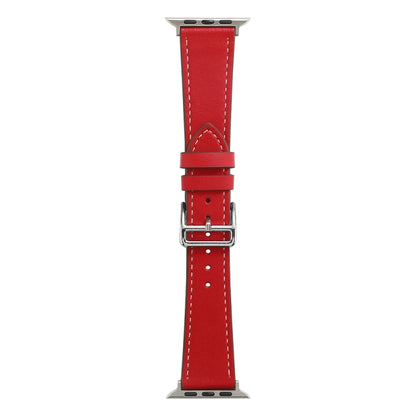 Bracelet de montre en cuir microfibre à tour unique pour la série Apple Watch, 7 45mm / 6&SE&5&4 44mm / 3&2&1 42mm, 7 41mm / 6&SE&5&4 40mm / 3&2&1 38mm