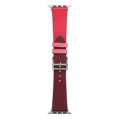 Bracelet de montre en cuir microfibre à tour unique pour la série Apple Watch, 7 45mm / 6&SE&5&4 44mm / 3&2&1 42mm, 7 41mm / 6&SE&5&4 40mm / 3&2&1 38mm