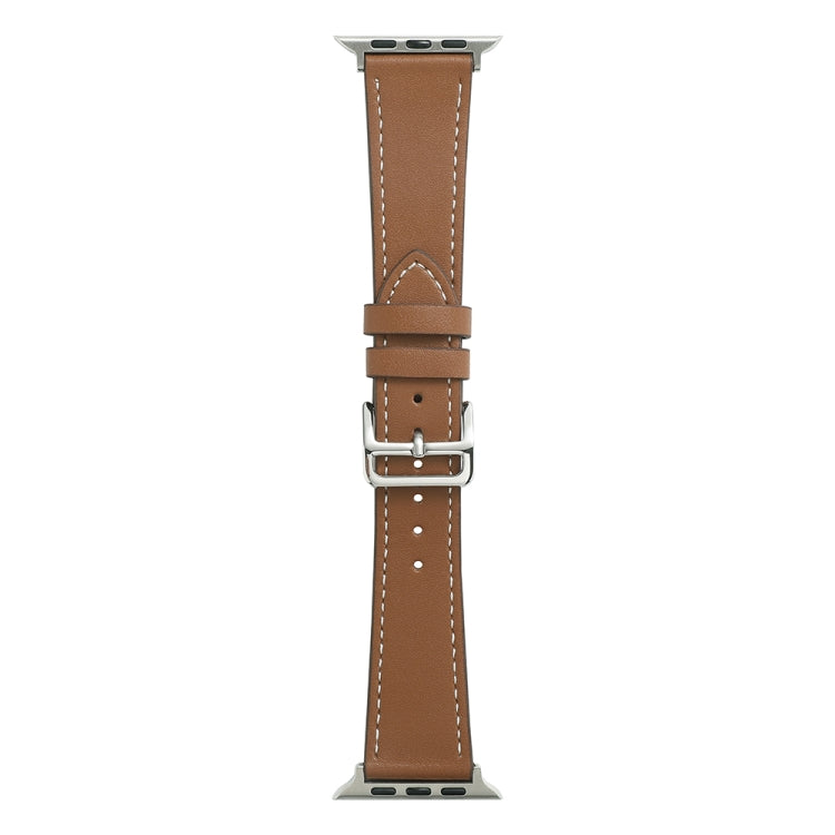 Bracelet de montre en cuir microfibre à tour unique pour la série Apple Watch, 7 45mm / 6&SE&5&4 44mm / 3&2&1 42mm, 7 41mm / 6&SE&5&4 40mm / 3&2&1 38mm