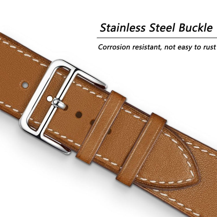 Bracelet de montre en cuir microfibre à tour unique pour la série Apple Watch, 7 45mm / 6&SE&5&4 44mm / 3&2&1 42mm, 7 41mm / 6&SE&5&4 40mm / 3&2&1 38mm