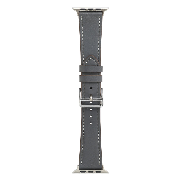 Bracelet de montre en cuir microfibre à tour unique pour la série Apple Watch, 7 45mm / 6&SE&5&4 44mm / 3&2&1 42mm, 7 41mm / 6&SE&5&4 40mm / 3&2&1 38mm