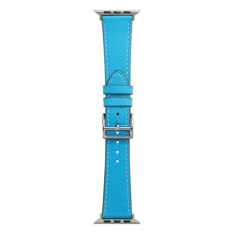 Bracelet de montre en cuir microfibre à tour unique pour la série Apple Watch, 7 45mm / 6&SE&5&4 44mm / 3&2&1 42mm, 7 41mm / 6&SE&5&4 40mm / 3&2&1 38mm