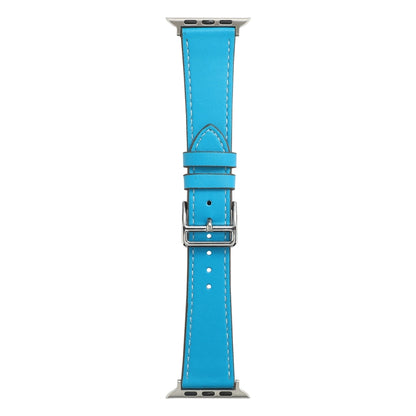 Bracelet de montre en cuir microfibre à tour unique pour la série Apple Watch, 7 45mm / 6&SE&5&4 44mm / 3&2&1 42mm, 7 41mm / 6&SE&5&4 40mm / 3&2&1 38mm