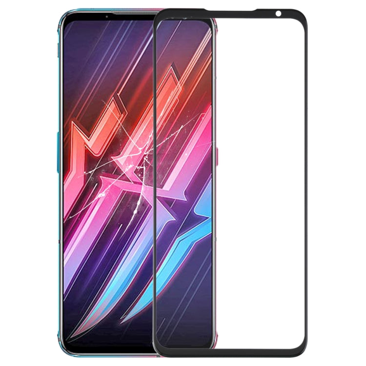 Lentille extérieure en verre de l'écran avant avec adhésif optiquement transparent OCA, For ZTE Nubia RedMagic 6 NX669J, For ZTE Nubia RedMagic 6R NX666J, For ZTE Nubia RedMagic 6 Pro, For ZTE Nubia RedMagic 7 NX679J