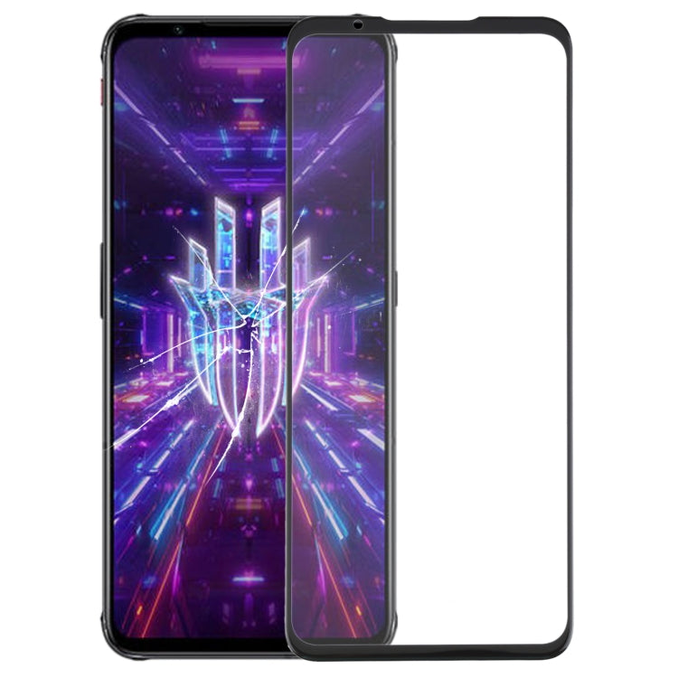 Lentille extérieure en verre de l'écran avant avec adhésif optiquement transparent OCA, For ZTE Nubia RedMagic 6 NX669J, For ZTE Nubia RedMagic 6R NX666J, For ZTE Nubia RedMagic 6 Pro, For ZTE Nubia RedMagic 7 NX679J