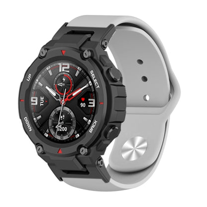 Bracelet de montre à boucle inversée en silicone, For Amazfit T-Rex / T-Rex Pro / Ares
