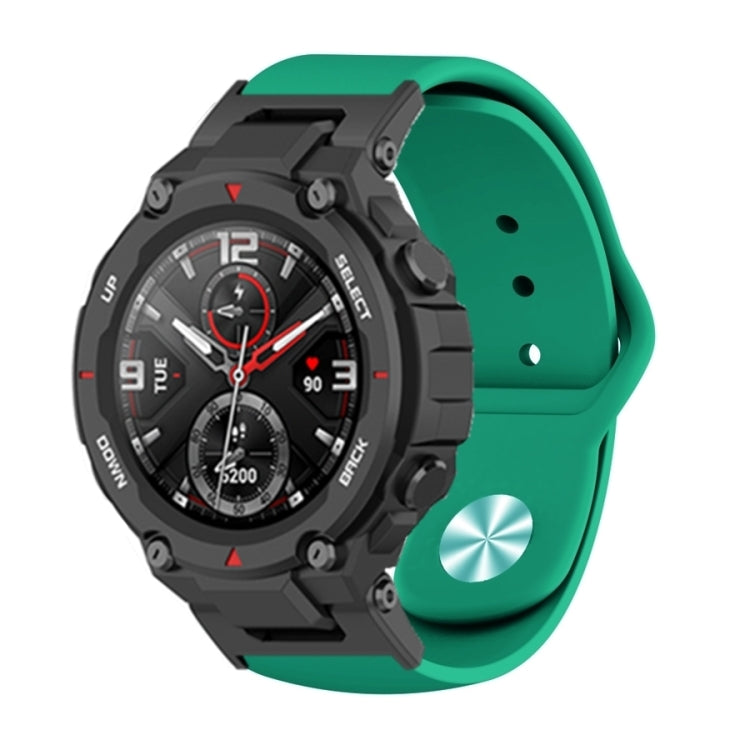 Bracelet de montre à boucle inversée en silicone, For Amazfit T-Rex / T-Rex Pro / Ares